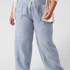 Athlete Cabo Linen Wide leg pant